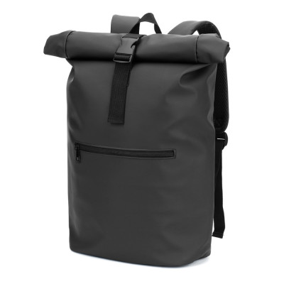 PORTLAND. The PU roll top backpack with a 16 laptop pocket
